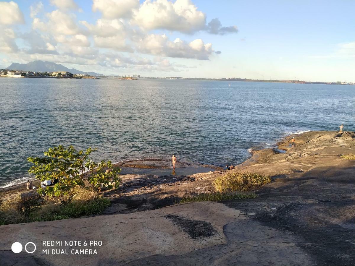 Ap De Frente Para O Mar De Itaparica Vila Velha  Buitenkant foto