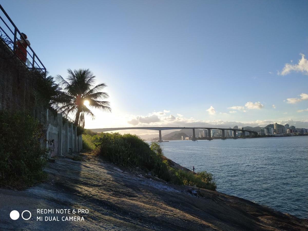 Ap De Frente Para O Mar De Itaparica Vila Velha  Buitenkant foto