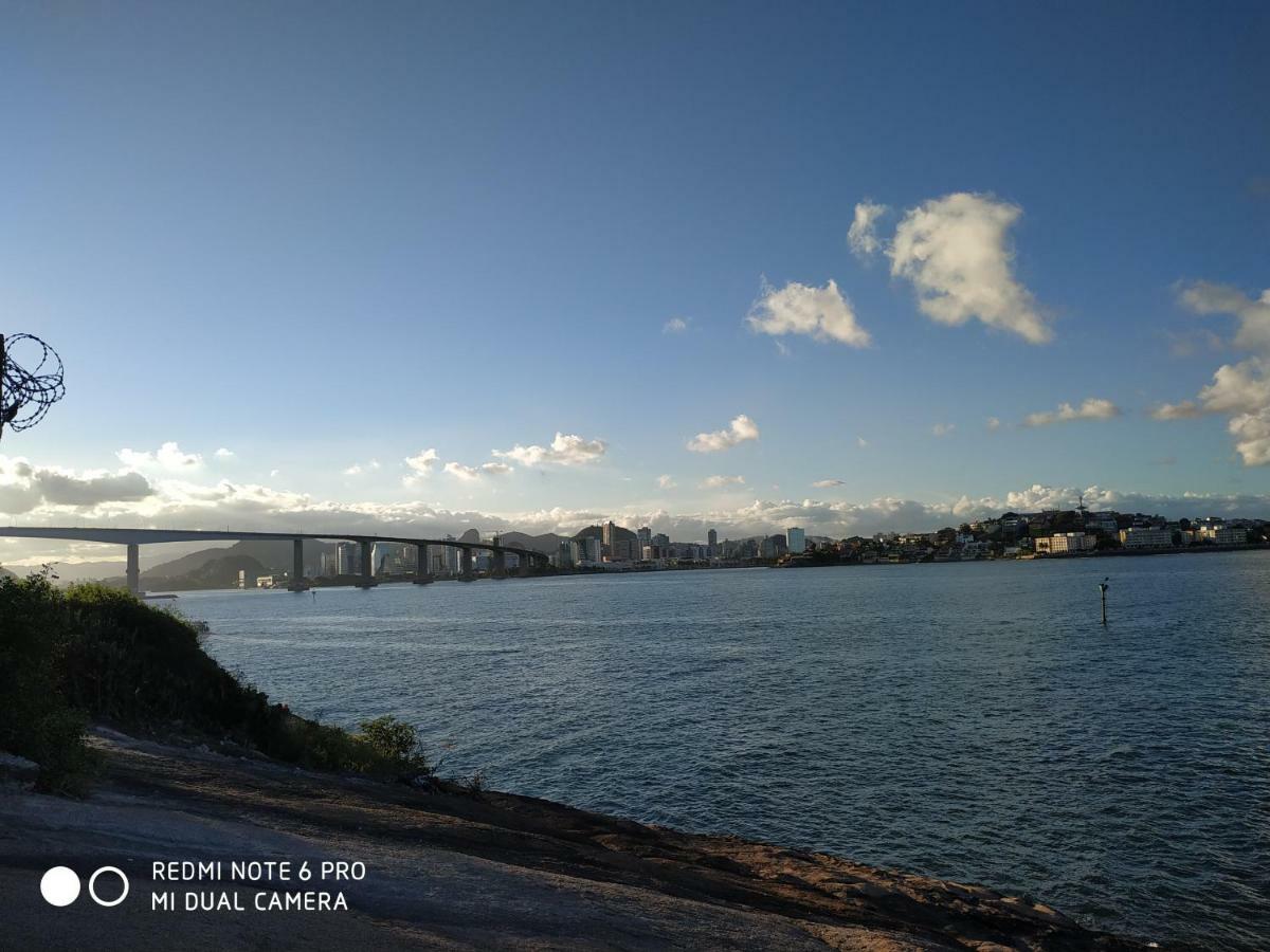 Ap De Frente Para O Mar De Itaparica Vila Velha  Buitenkant foto